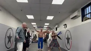 Ben and Ron Blue Belt Promotion - Walking the Gauntlet