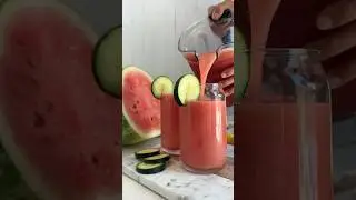 Watermelon Cucumber Cooler 🍉🥒