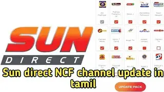 Sun direct NCF channel Uptade in tamil