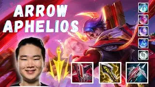 Arrow Aphelios ADC VS Caitlyn Patch 11.18