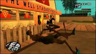 Weird CJ Glitch - GTA San Andreas Glitches