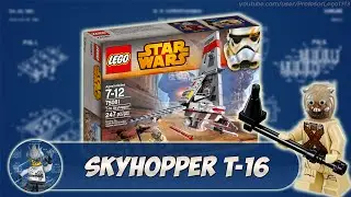 Обзор LEGO Star Wars 75081 Skyhopper T-16 (Скайхоппер Т-16)