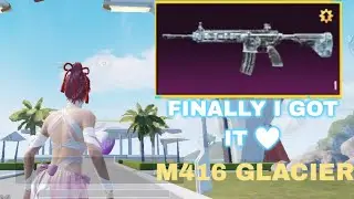 FINALLY i got it m416 Glacier  montage 4finger +Gyroscope #pubg