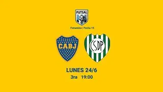 FUTSAL AFA ♀️ 3ra | Fecha 15 | Boca Juniors 🆚 Pinocho