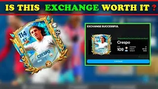 The Truth About CRESPO 109 Exchange FC Mobile💥💥Crespo review fc mobile
