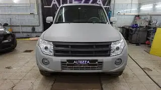 Установка светодиодных модулей Optima Element на Mitsubishi Pajero IV