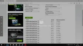 Incompatibilidade do driver nvidia c/ a atual versão do win10. Solução erro nvlddmkm.sys 