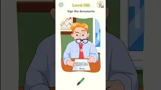 Dop 3 ♦️level 953 - Sign The Document♦️ #dop3 #androidgame #nursestory #trickypuzzle #shorts #yts