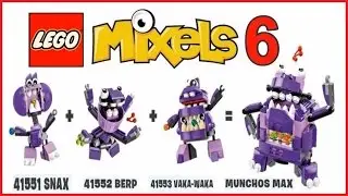 LEGO  MIXELS  SERIES  6  MUNCHOS  MAX   -  Лего  Миксели  6  серия  МАНЧОСЫ   МАКС