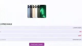 iPhone 13 Pro Max iCloud unlock 2023
