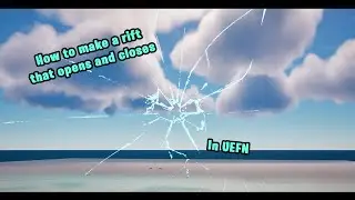 Unreal Editor for Fortnite Tutorial || How to Make a Rift