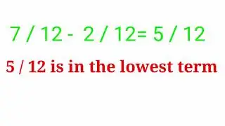 HOW TO ADD AND SUBTRACT SIMILAR FRACTIONS || LolitMTV