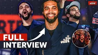 Caleb Williams shares his NFL goals after being picked 1st overall by Bears | Parkins & Spiegel