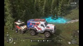 Expeditions - Komondor RDO 3221 & UAZ 315195 Explore Area @ Whirl of Activity,SlipRock Swamp