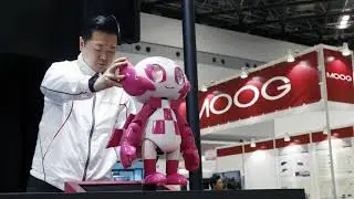 Toyota’s humanoid duplicates movements in robotic mobility
