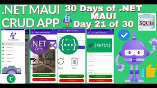 STEP 24.How to Create .NET MAUI APP With RESTful API in .NET Part 21|| Restful Api using REFIT MAUI