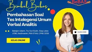 Pembahasan Soal Tes Intelegensi Umum (TIU)- Verbal Analitis