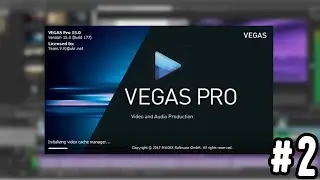 VEGAS Pro 15 - Beginner's Guide #2 (Fading, opacity, texts, background songs & green screen)