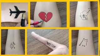 6 simple designs for tattoos / new tattoo ideas