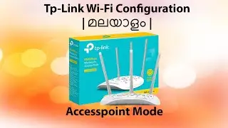 How to setup TP-Link WiFi Accespoints easy | Malayalam | #malayalam #tplink #accespoint #wifi