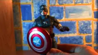 Обзор на фигурку Капитана Америка Marvel Select