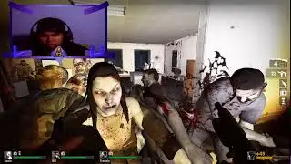ES momento DE MATAR ZOMBIES/ Left 4 Dead/ gameplay/ Leon Vlogs