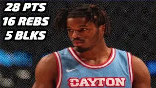 DaRon Holmes II vs VCU 3.12.23 | 28 pts (9-16 FG, 1-1 3pt, 9-12 FT), 16 Reb, 5 Blk, 1 TO
