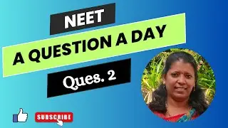 Neet Aspirant | A Question a Day | Q.2| Equilibrium | NEET #neet