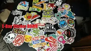 100 E-Bay stickers for 8.99