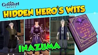 Hidden Hero's Wits In Inazuma | How To Get Free Character EXP Books Materials | Genshin Impact