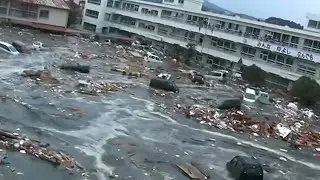 Dasyatnya Tsunami 🌊di Jepang