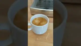 SAECO POEMIA классическая рожковая кофеварка. Демонстрация работоспособности.