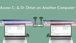 Access c$ drive of a pc from another pc on wifi or LAN