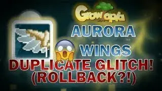 Growtopia | rollback V? Aurora wings duplicated