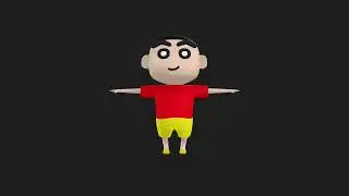 Preview: Shin Chan 3d model