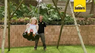 How to make children's a swing set.