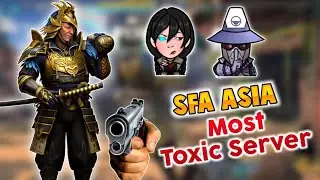 SFA Asia: Most *TOXIC* server in the whole SFA 🤬|| shadow fight 4: arena