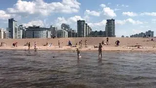 Пляж на Ваське СПб