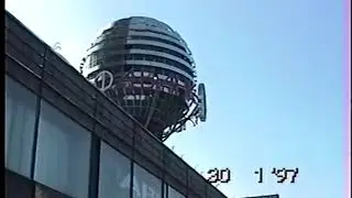 Москва зимой 1997. Новый Арбат и Красная площадь