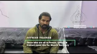 Mr. India Fitness Trainer had shared his experience #fitness #backpain #cupping #chiropractic