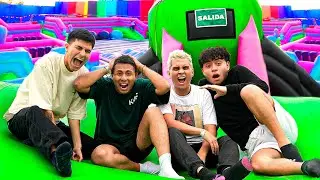 FUIMOS AL INFLABLE MÁS GRANDE DEL UNIVERSO 🤯🌍 - BASIC HOUSE