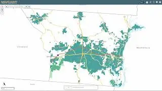 GIS Mapping Application - Searching