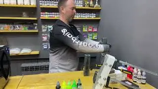 Проливаем форму ребристой приманки! Как пролить ребра полностью