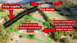 Atakum Çatmaoluk’ta imar sınırında satılık Kelepir Tarla