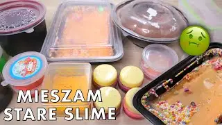 Mieszam Moje Wszystkie Slime! Stare i Zepsute Slime 🤢