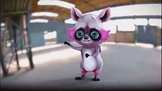 'Backpack Kid' Who Stole Racoon Spotlight | viral video | racoon dance | Maya   Animation