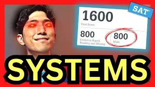 [November SAT Math] Systems Of Equations - TRICKS & SHORTCUTS + Matching Rule (Score Higher)