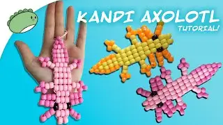 Axolotl Kandi Charm Tutorial