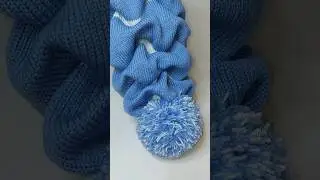 объёмная шапка колпак😍👌❤️#колпак #shorts #новогоднийколпак #вязаныйколпак