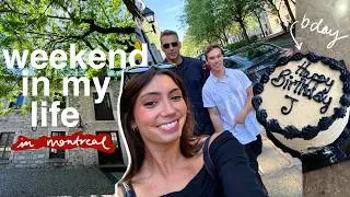 weekend in MTL | road trip, visiting family & celebrations!